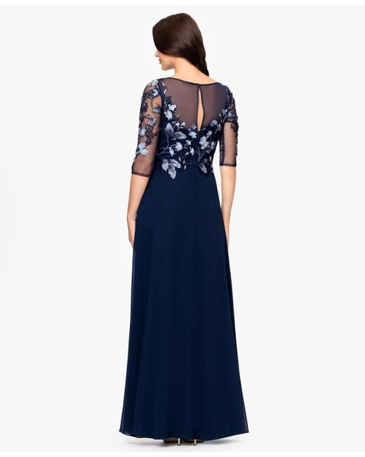 sequin blue dress Royal Blue Sequins Strapless Short Court Train Mermaid Prom Dress