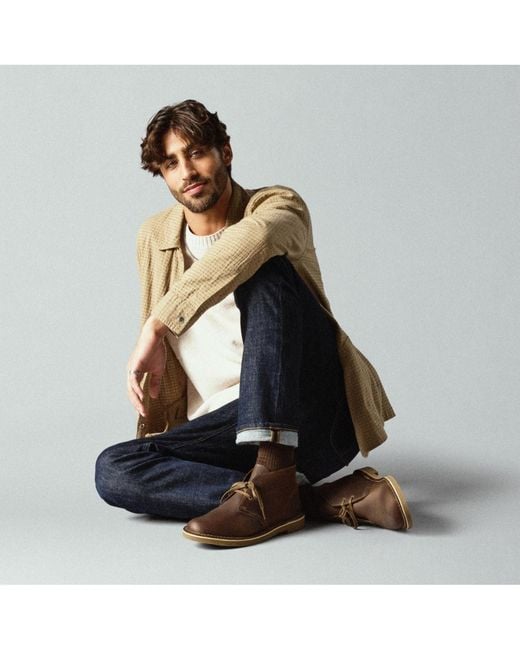 Clarks Brown Collection Shepton Boots for men