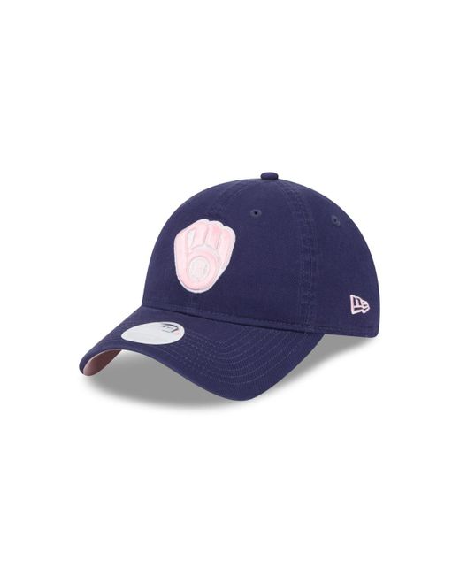 KTZ Blue Milwaukee Brewers 2024 Mother's Day 9twenty Adjustable Hat