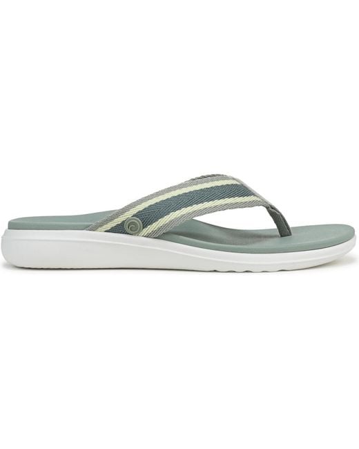 Vionic Gray Indigo Thong Sandals