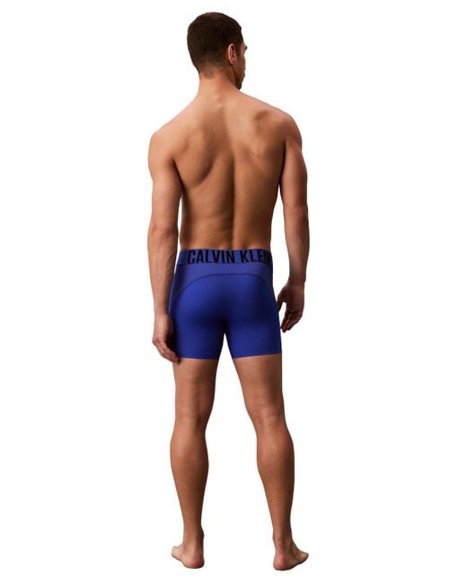 Calvin Klein Blue Intense Power Boxer Briefs for men