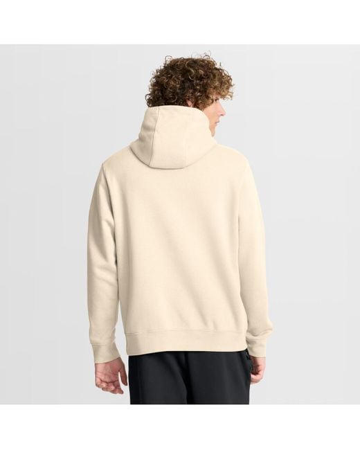 Nike White Alabama Crimson Tide Campus Shadow Hoodie for men