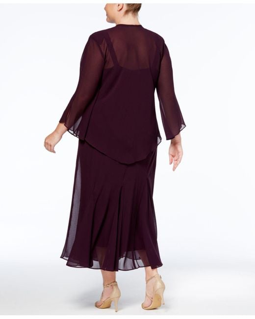 r & m richards plus size dresses
