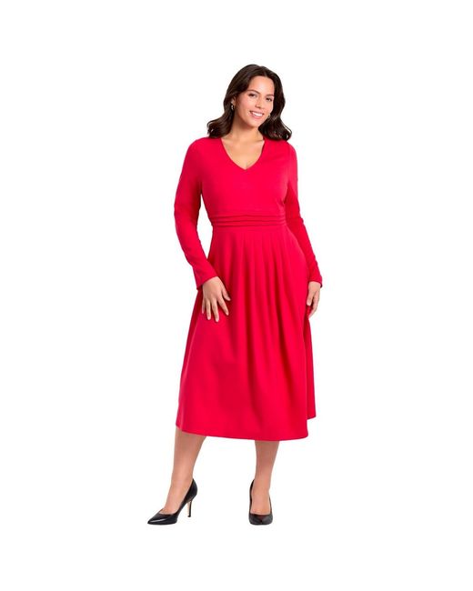 macy's women's red dresses Arden Fair
