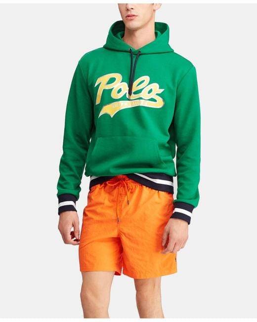 dark green polo hoodie