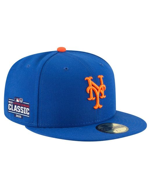 KTZ Blue New York Mets 2025 Mlb Little League Classic 59fifty Fitted Hat for men
