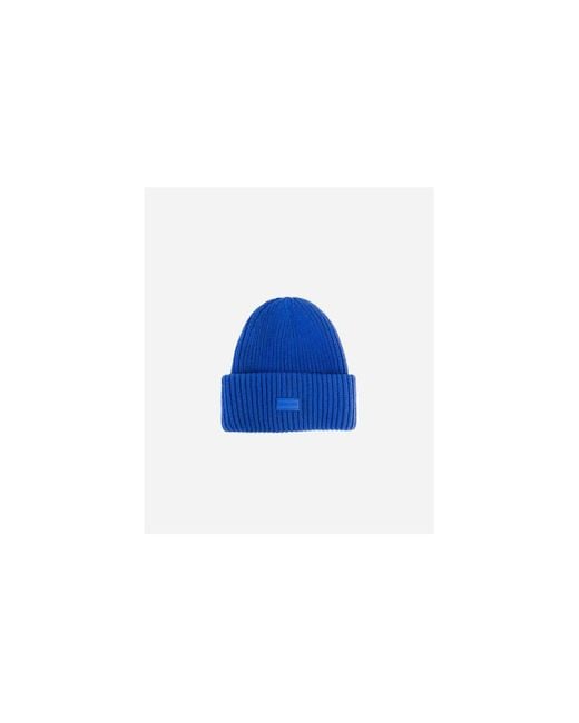 Gigi Pip Blue Gigi Merino Wool Chunky Beanie For Ultimate Warmth And Comfort