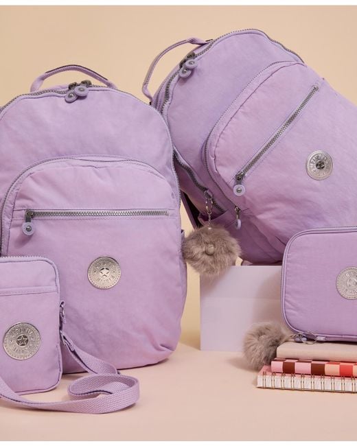 Kipling Seoul Medium Backpack in Purple Lyst