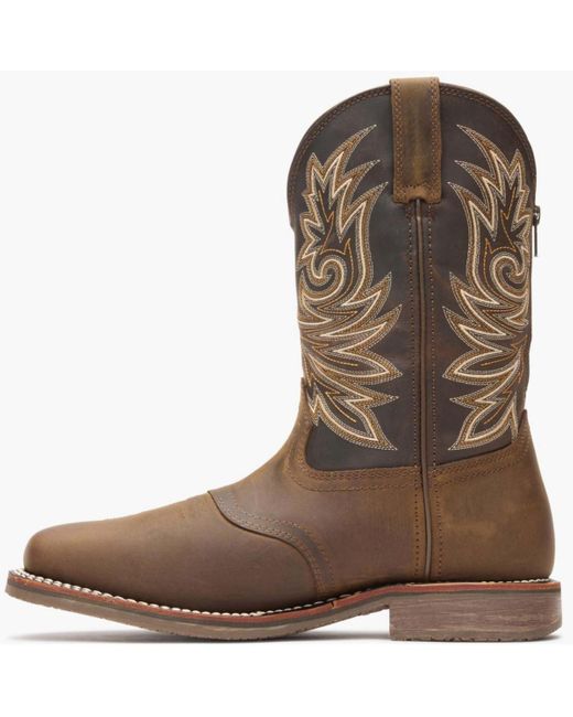 Georgia Boot Brown Carbo-tec Elite Waterproof Western Work Boot for men