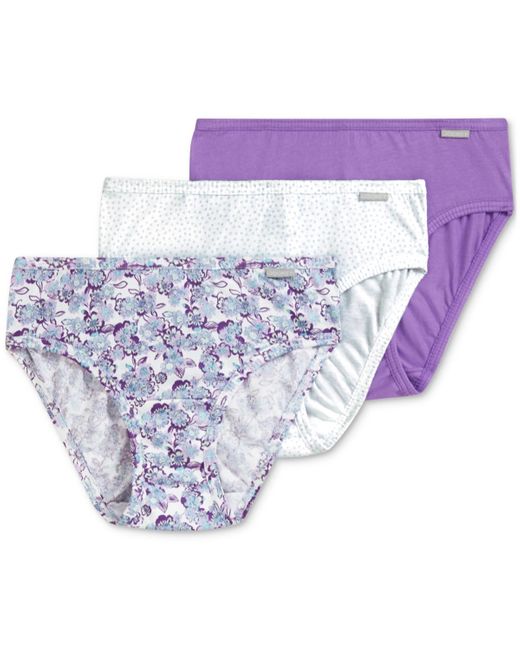Jockey Purple Elance Bikini Underwear 3 Pack 1489