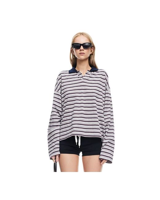 Lioness Black Rebels Spread Jersey Top