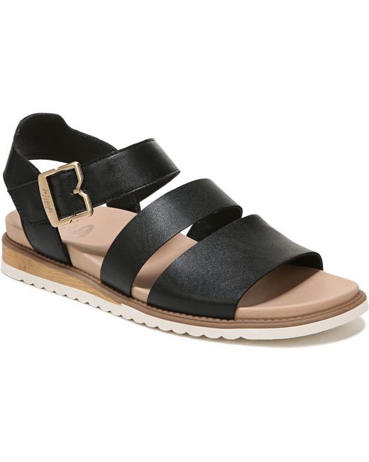 Dr. Scholls Islandglow Strappy Sandals in Black Lyst