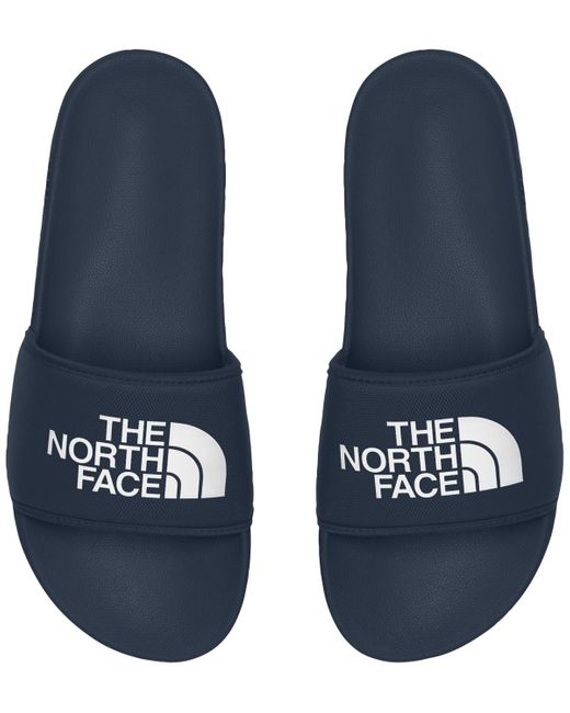 The North Face Blue Base Camp Iii Slide Sandals for men