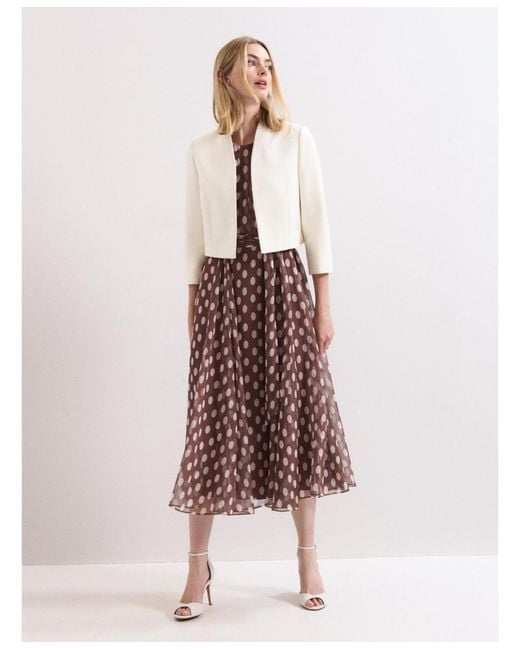 Phase Eight Multicolor Catherine Collarless Jacket