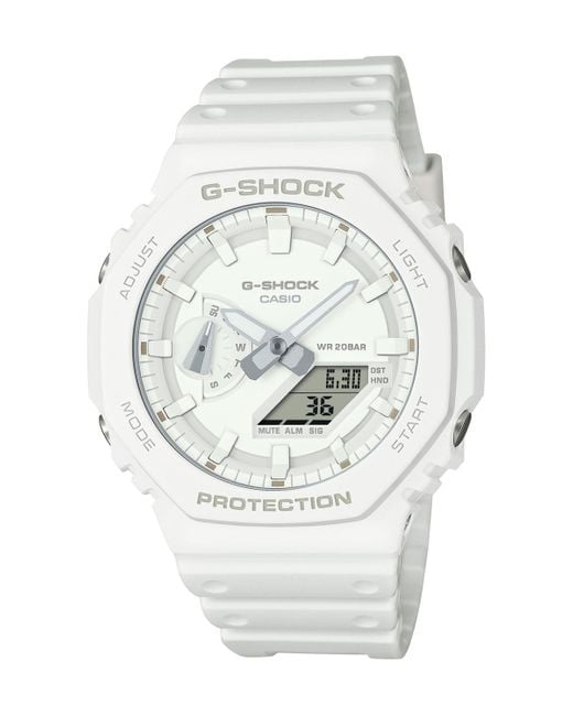 G-Shock Gray Analog Digital Resin Watch for men