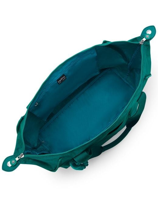 Kipling Green Art M Tote