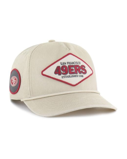 '47 Pink San Francisco 49ers Cairn Hitch Adjustable Hat for men