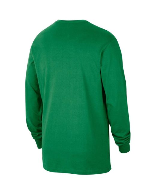 Nike Green Oregon Ducks Slam Dunk Long Sleeve T-shirt for men
