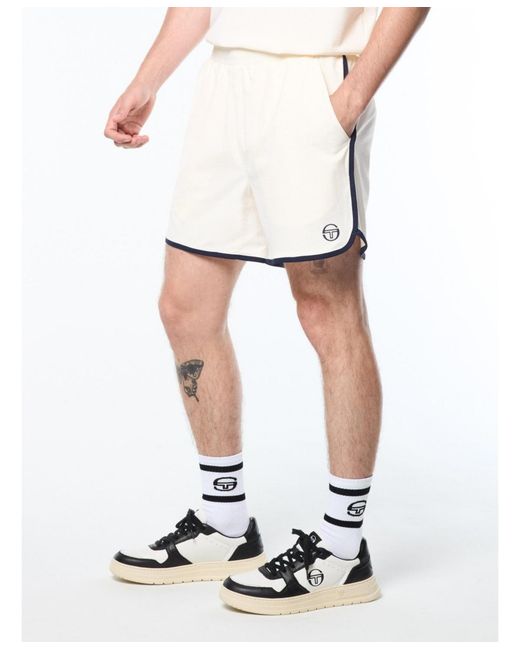 Sergio Tacchini White Grata Active Short