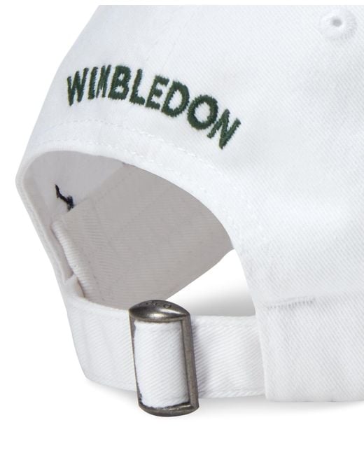 Polo Ralph Lauren White Wimbledon 2024 Ball Cap for men