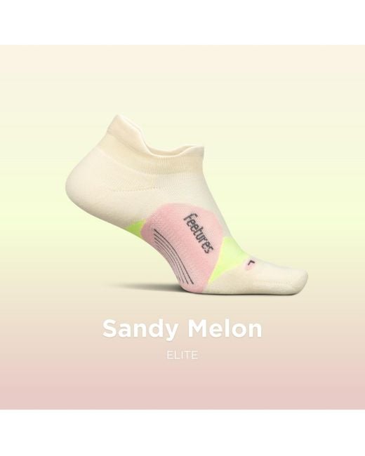 FEETURES SOCKS Natural Elite Light Cushion No Show Tab Ankle Socks for men