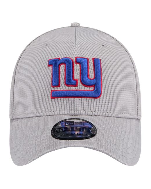 KTZ Gray New York Giants Active 39thirty Flex Hat for men