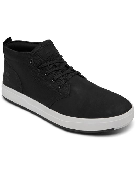 Timberland Black Davis Square Chukka Sneaker Boots From Finish Line for men