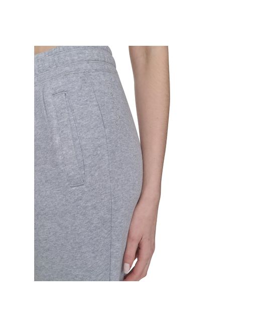 Calvin Klein Blue Performance High-waist Relaxed Sweatpants