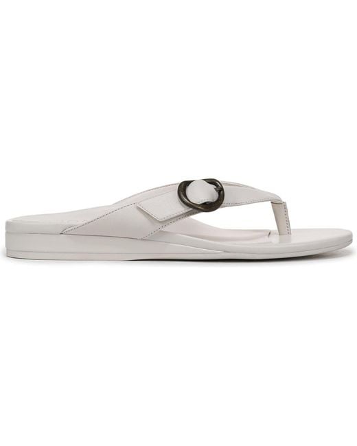 Vionic White Grove Thong Sandals