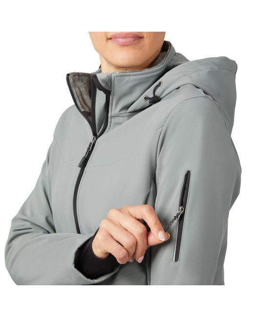 Free Country Gray Stormtech Super Softshell Jacket