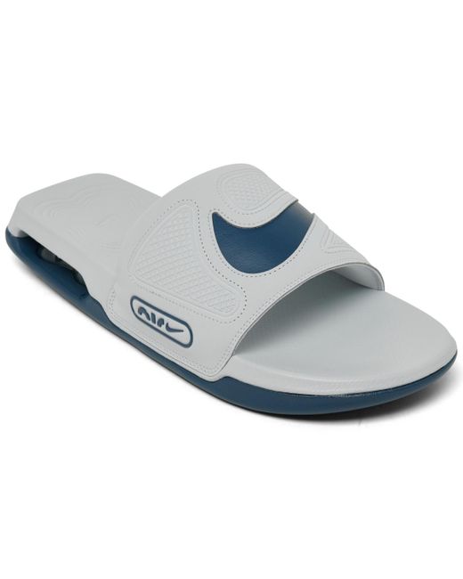 Nike Blue Air Max Cirro Slide Sandals From Finish Line for men