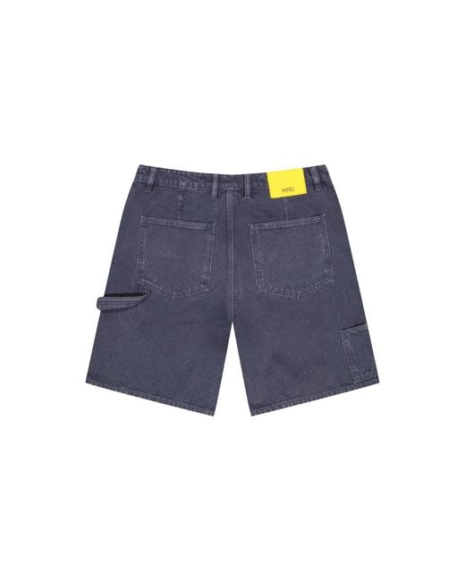 Wesc Blue Carpenter Shorts