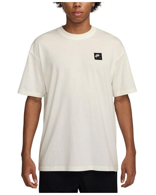 Nike White Sportswear Max90 Loose-fit Graphic T-shirt for men