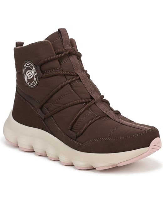Ryka Brown Podflow-boot Lace Up Sneaker Boots