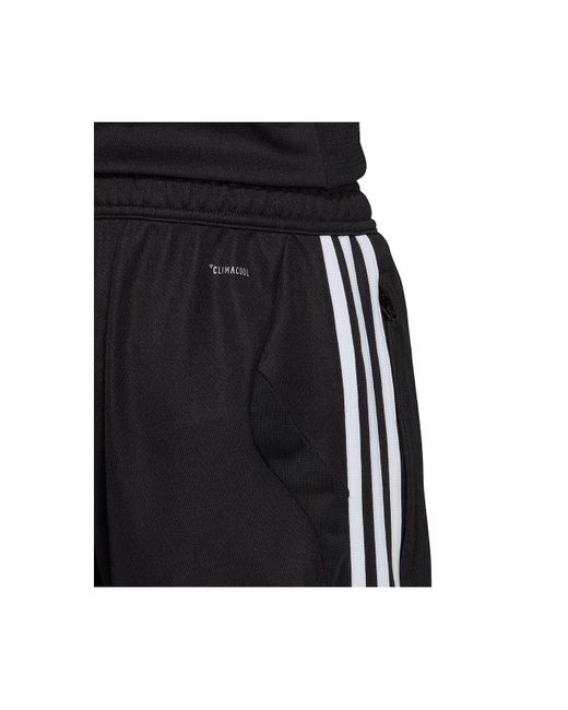 adidas black and white soccer pants