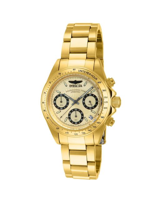 INVICTA WATCH Metallic 14931 Speedway Quartz Multifunction Dial Watch