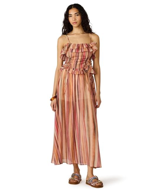 Steve Madden Multicolor Square Neck Top