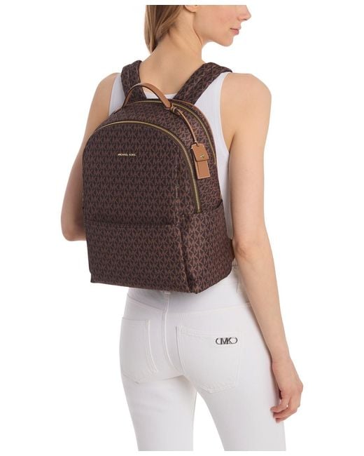 Michael Kors Brown Michael Sable Multifunction Backpack
