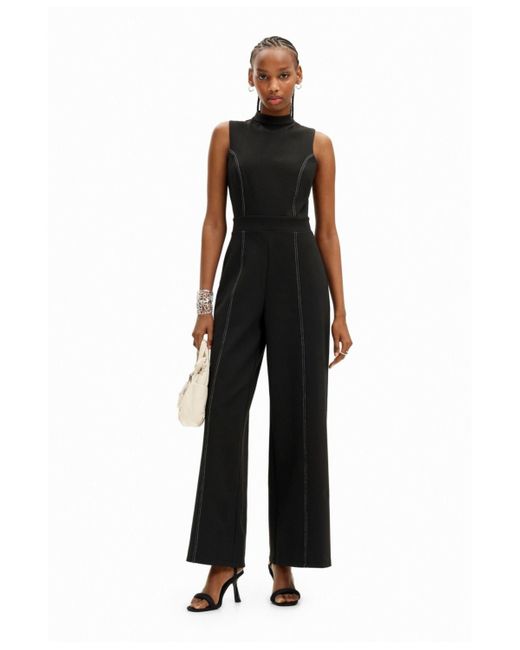 Desigual Black Culotte Jumpsuit
