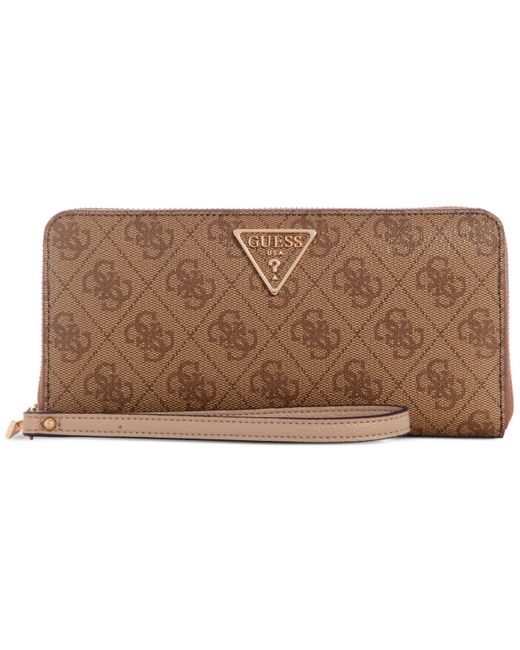 guess laurel large zip around