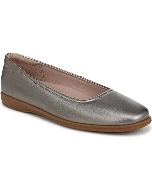 Naturalizer Gray Soft-flex Ballet Flats