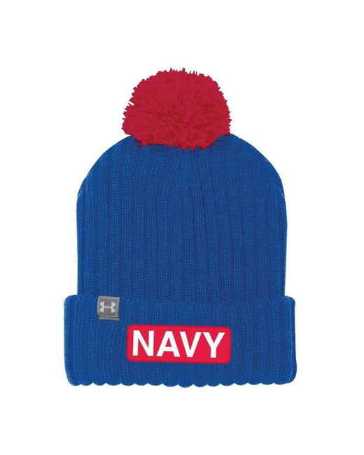 Under Armour Royal Navy Midshipmen 2022 Special Games Nasa Cuffed Knit