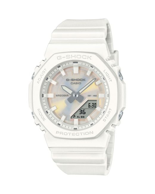 G-Shock White Resin Watch
