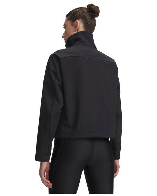 Under Armour Black Shield Collared Jacket