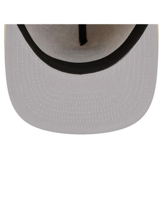 KTZ Natural Â Green Bay Packers Color Pack A-frame 59fifty Fitted Hat for men