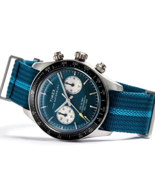 Timex Gray Chronograph Fabric Watch for men