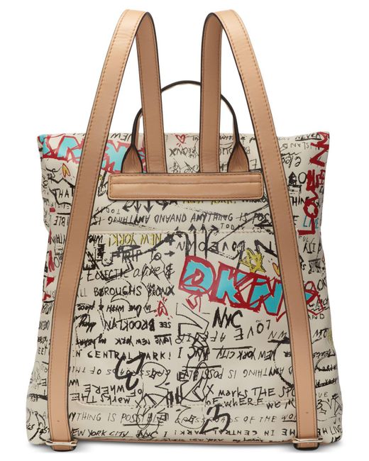 dkny tilly graffiti backpack