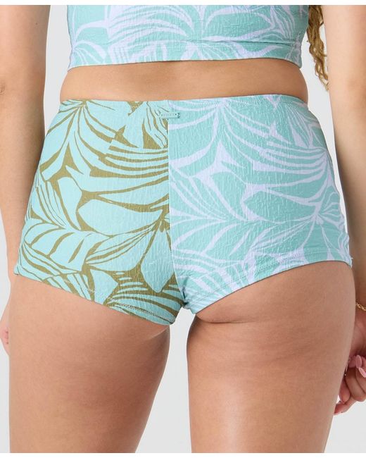 Roxy Blue Skimpy Coverage Boy Shorts