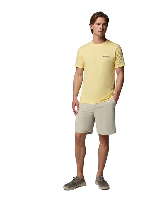 Columbia Green Pfg Tadel Graphic T-shirt for men