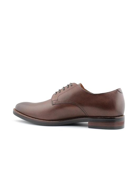 Gordon Rush Brown Mason Lace Up Plain Toe Derby Shoes